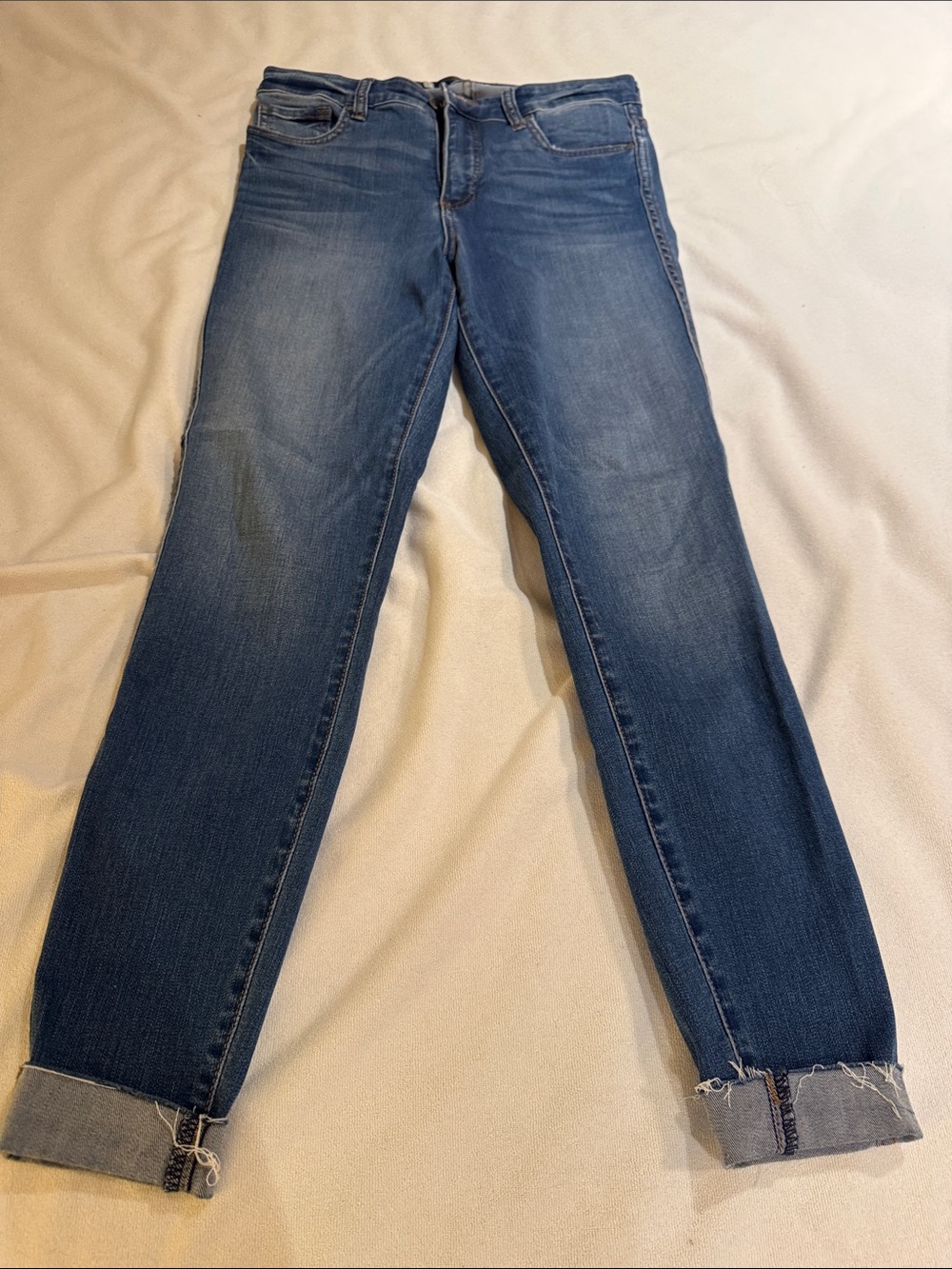 KUT High Rise Connie Fab Ab Ankle Skinny Jean